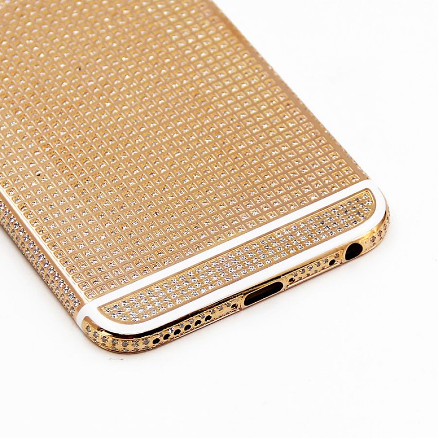 iPhone 6s rose gold housing completed diamond
